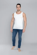 Paco tank top with wide straps - white