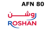 Roshan 80 AFN Mobile Top-up AF