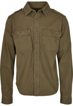 Vintage Long Sleeve Shirt Olive