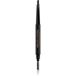 Makeup Revolution Duo Brow Definer precízna ceruzka na obočie odtieň Dark Brown 0,25 g