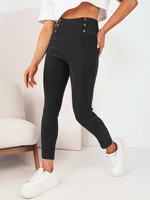 Women's pants PUNSE black Dstreet