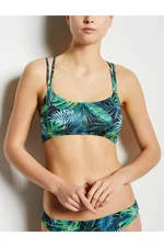 Koton Women's Green Bikini Top