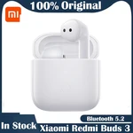 Original Xiaomi Redmi Buds 3 TWS Wireless Bluetooth Headphones Dual Mic Noise Cancellation Earbuds Water Resistant AptX Earphone