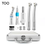 Dental Oral E-Generator High & Low Speed Handpiece kit Straight Contra Angle LED Air Turbine 2/4 Hole M4 / B2 Whole Set