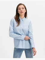 GAP Fitted Boyfriend Oxford Košile Modrá