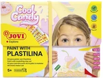 Jovi Paint With Plastilina Argilă de modelare pentru copii Cool Candy 8 x 50 g