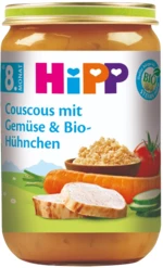 HIPP BIO Kuskus se zeleninou a kuřecím masem 220 g