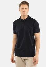 Volcano Man's Polo T-Shirt O-DYLAN Navy Blue