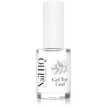 Nail HQ Gel Top Coat vrchní lak na nehty bez použití UV/LED lampy 10 ml