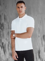 Men's White Dstreet Polo Shirt