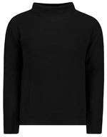 Trendyol Black Oversize Wide Fit Turtleneck Basic Sweater