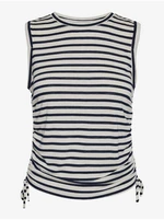 Blue-cream women's striped top Vero Moda Holly - Women's