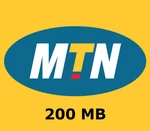 MTN 200 MB Data Mobile Top-up ZA (Valid for 7 days)