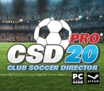 Club Soccer Director PRO 2020 PC Steam CD Key