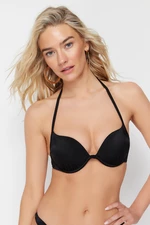 Trendyol Black Balconet Push Up Bikini Top