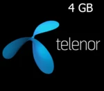 Telenor 4 GB Data Mobile Top-up PK (Valid for 7 days)