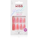 KISS Gel Fantasy Jelly umelé nechty 28 ks