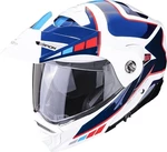 Scorpion ADX-2 CAMINO Pearl White/Blue/Red S Kask
