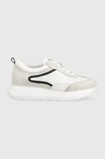 Kožené sneakers boty Answear Lab bílá barva