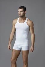 Dagi White Combed Cotton Compact Athlete Men's Singlet