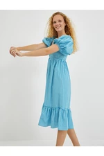 Koton Gipe Detail Midi Length Dress