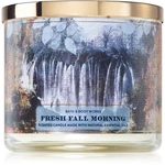 Bath & Body Works Fresh Fall Morning vonná svíčka 411 g