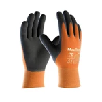 Rukavice MAXI THERM® polomáčené oranžové vel.8