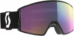 Scott React Goggle Mineral Black/White/Enhancer Teal Chrome Okulary narciarskie