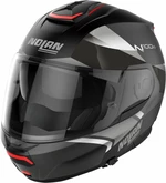 Nolan N100-6 Paloma N-Com Flat Black Silver S Casco