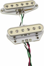 Fender Cobalt Chrome Telecaster Pickup Set Cream Pickups Chitarra