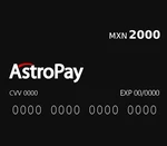 Astropay Card MX$2000 MX