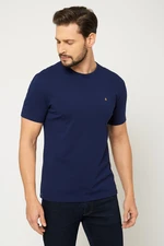 Lumide Man's T-Shirt LU02 Navy Blue