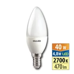 LED žárovka E14 McLED 4,8W (40W) teplá bílá (2700K) svíčka ML-323.027.87.0