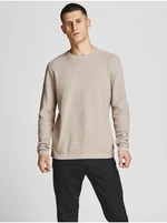 Sweter męski Jack & Jones Beige