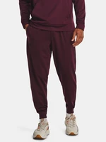 Vínové športové tepláky Under Armour UA Armour Fleece Joggers