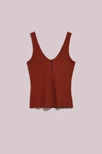 Women's top Moodo - brown