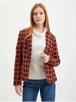 Orsay Black-red ladies plaid jacket - Ladies