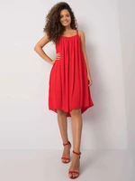 Dress red Och Bella wjok0267. R46