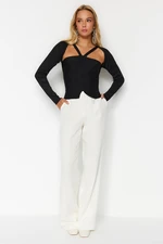 Trendyol Black Blouse-Bolero Double Suit Knitwear Cardigan