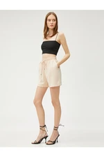 Koton Pocket Shorts with Tie Waist