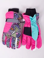 Rukavice Yoclub YC_Children's_Winter_Ski_Gloves_REN-0247G-A150_Multicolour