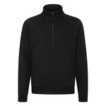 Black Men's Sweat Jacket Fruit of the Loom