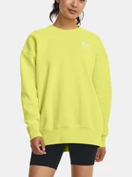 Under Armour Sweatshirt Essential Flc OS Crew-YLW - Women