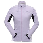 Women's softshell jacket ALPINE PRO GEROCA pastel lilac