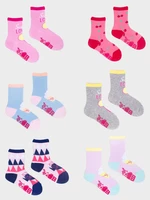 Yoclub Kids's Terry Socks 6-Pack SKA-0003G-AA0A