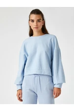 Koton Crew Neck Oversize Sweatshirt