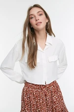 Camicia da donna Trendyol Ecru