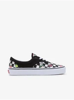 Black Womens Checkered Sneakers VANS Era - Women