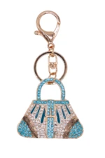 Key fob Handbag BR-3 blue