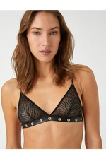 Koton Bra Satin Unfilled, Non-Wireless Sparkling